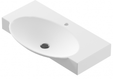 Раковина Sanita Luxe INFINITY 76 см