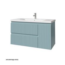 Caprigo Тумба с раковиной FORTE STRIPE 100 см, правая, антарктида