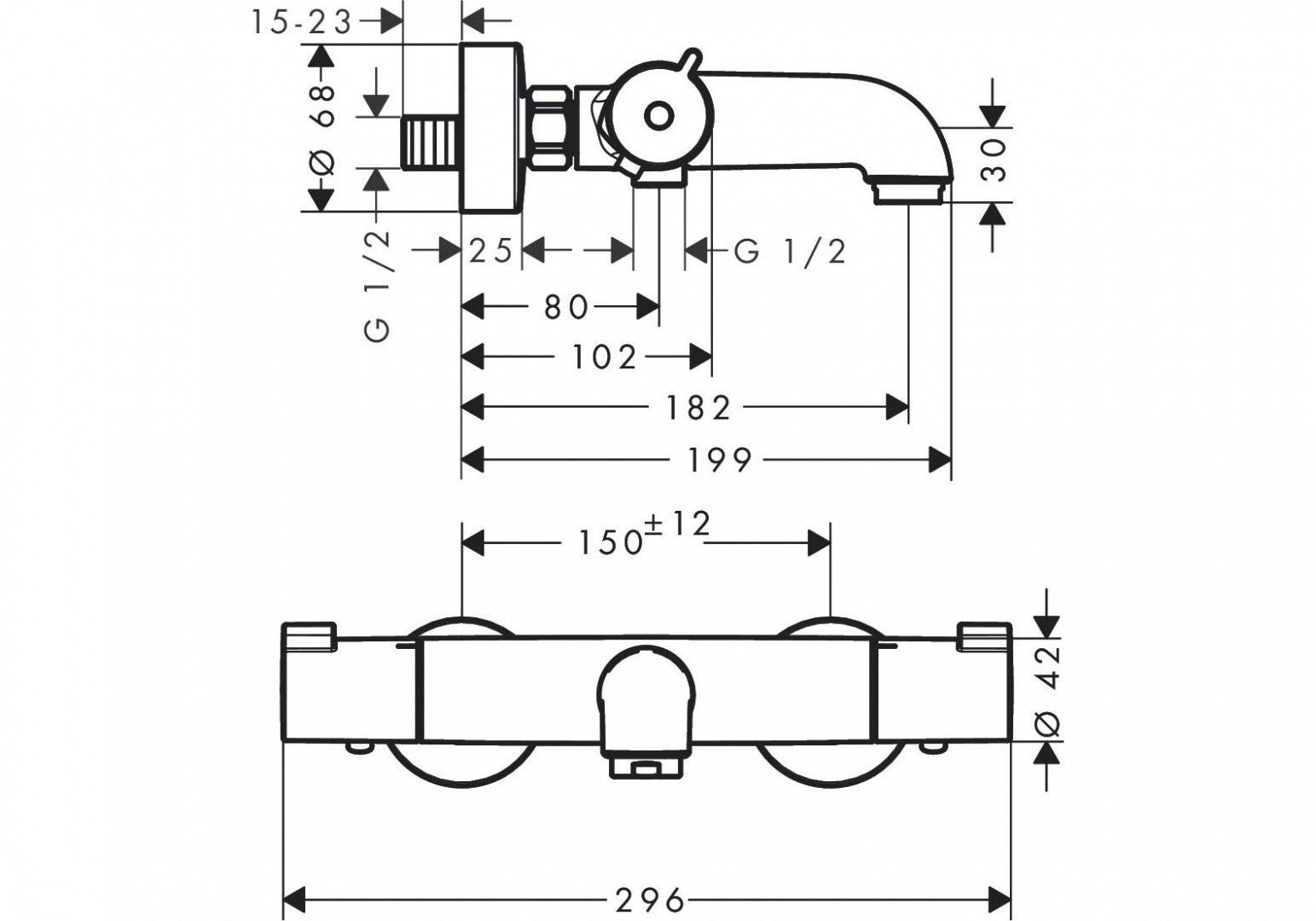Приобрести 13201000 ecostat термостат для ванны ecostat 1001 cl, вм