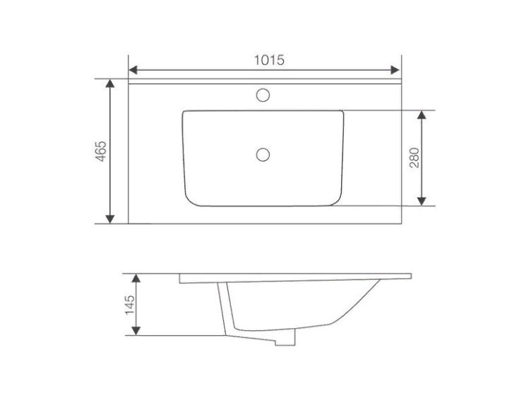 Приобрести mirsant тумба напольная next 100 см с раковиной more ут000086060