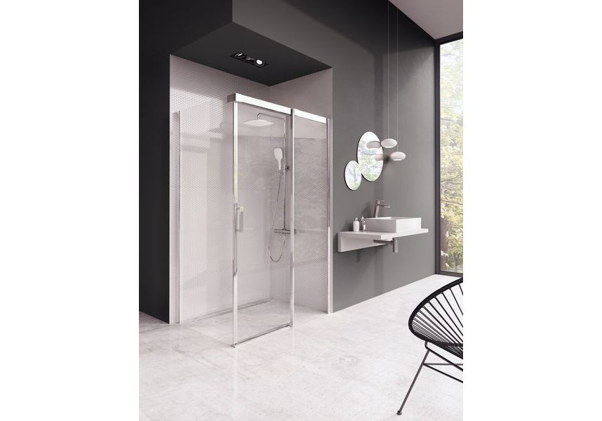 Приобрести ограждение душевое ravak matrix msdps 110х80 см 0wpd4100z1 r белый/прозрачное