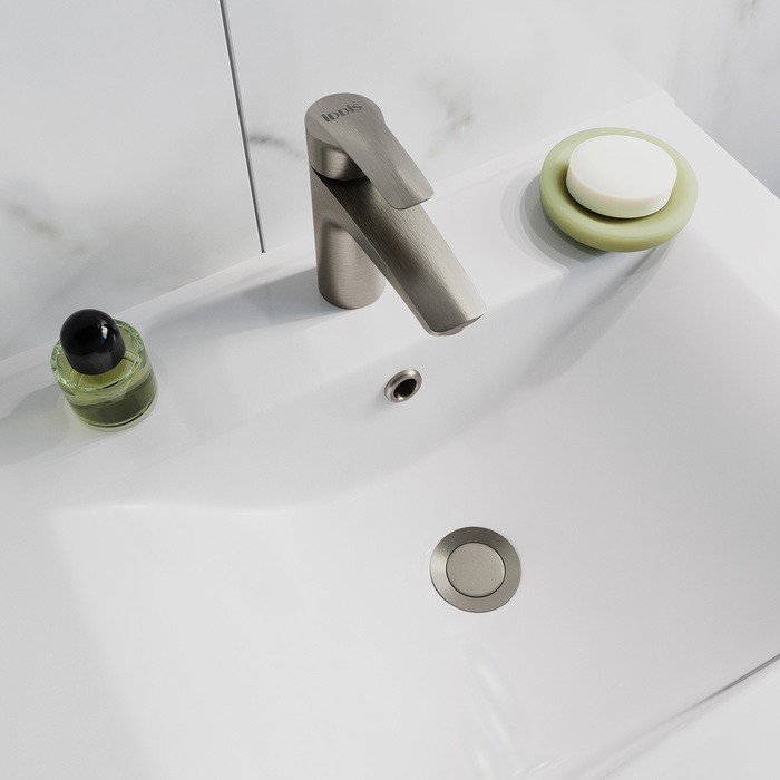 Приобрести iddis донный клапан ray 63мм с переливом, сатин raybn00i88