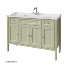 Caprigo Тумба с раковиной ALBION CONCEPT 120 см, зеленая