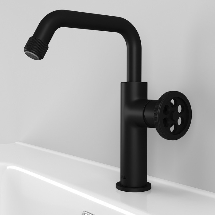 Приобрести iddis смеситель для раковины grange 231мм, высокий, черный grablr0i01