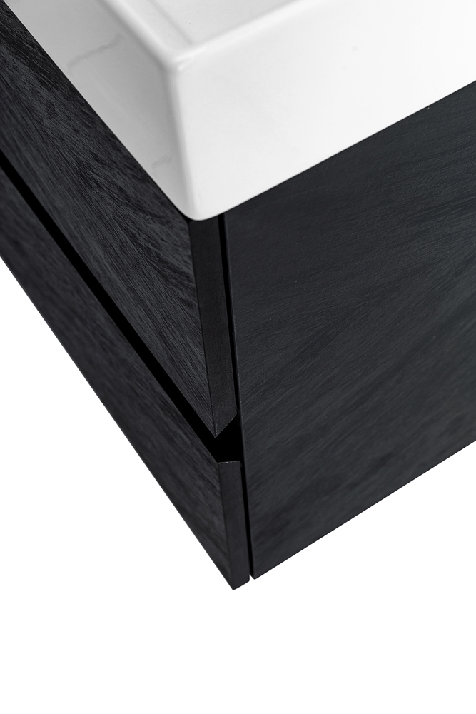 Приобрести cezares тумба подвесная с раковиной molveno 46 120 см nero, черная molveno 46-120-2c-so-2-nc