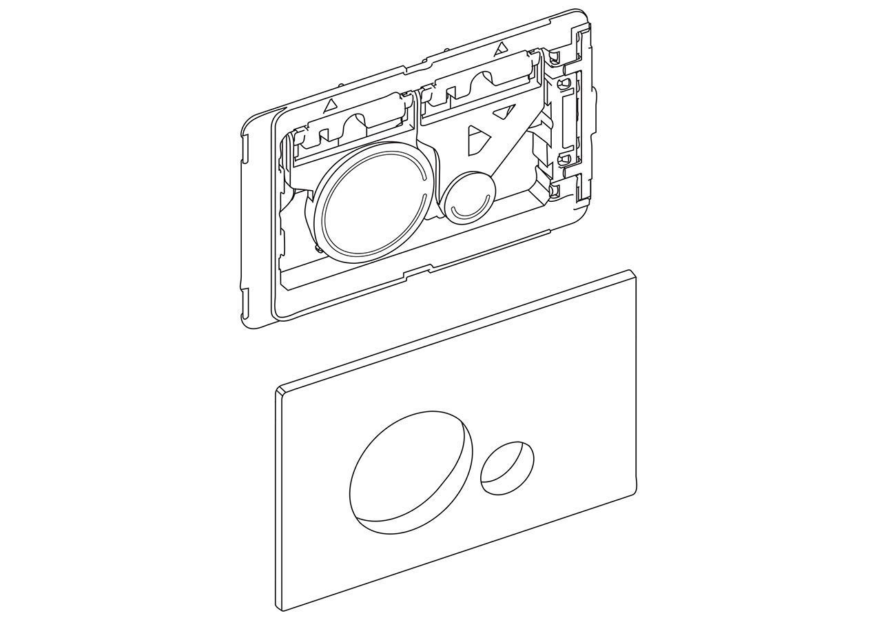 Приобрести belbagno кнопка смыва для инсталляции, sfera, хром матовый, bb016-sr-chrome.m