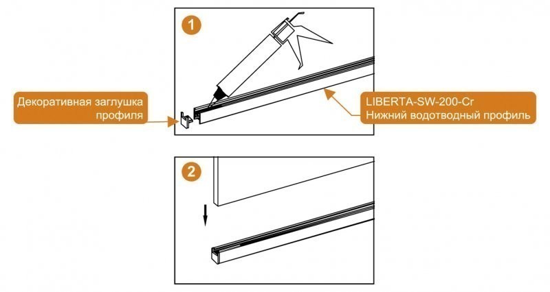 Приобрести cezares стенка боковая liberta-l-1 100x195см liberta-l-1-100-gr-nero