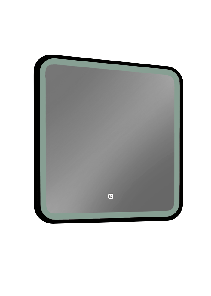Приобрести mirsant зеркало premier black 80х80 см, с подсветкой ут000070016