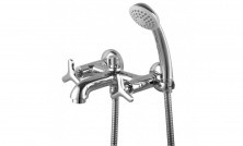 LEMARK Смеситель для ванны Plus Spirit, двухвентильный, хром LM1912C