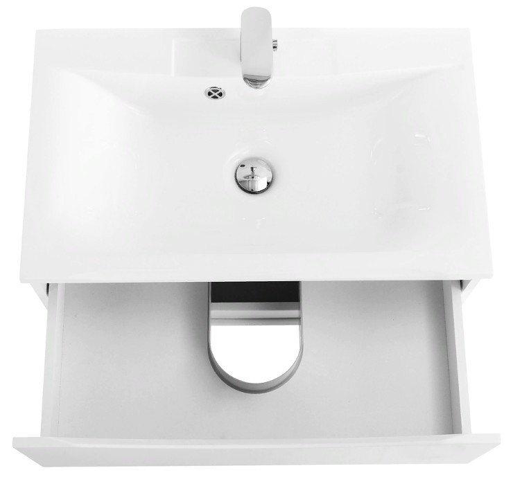 Приобрести тумба подвесная с раковиной belbagno marino-750-2c-so-bo-p 75 см, bianco opaco