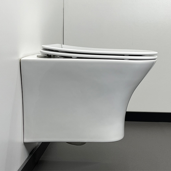 Приобрести comforty подвесной унитаз 110 безободковый, сиденье дюропласт softclose тонкое, быстросъёмное