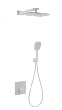 Душевая система с термостатом встраиваемая WONZON & WOGHAND, Белый матовый (WW-D2017-B-MW)