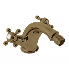 CEZARES Смеситель для биде GOLF, c донным клапаном, бронза GOLF-BS1-02