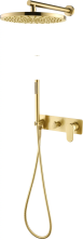 Boheme Душевая система Spectre, встраиваемая, матовое золото 454-2-MG