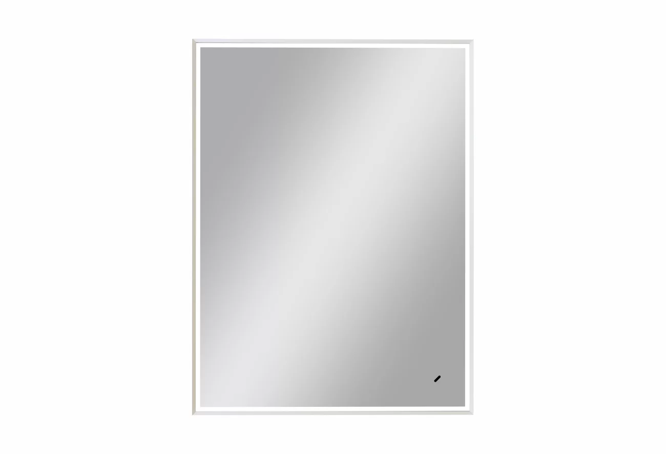 Приобрести continent зеркало с подсветкой meridian white 60х80 см, белое