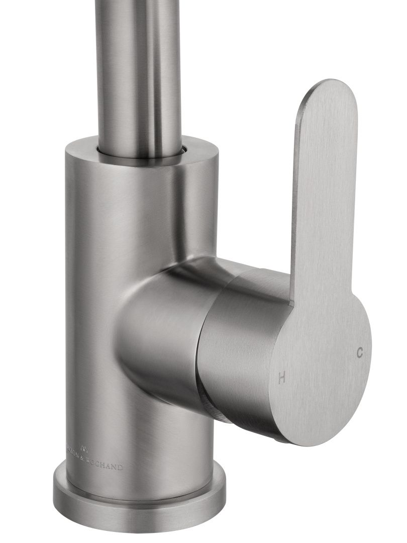 Приобрести смеситель для кухни wonzon & woghand, брашированный никель (ww-ae4554-bs)