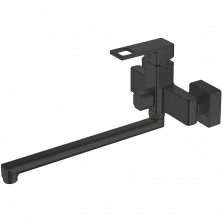 HAIBA Смеситель для ванны 250мм, черный матовый HB-22615-7