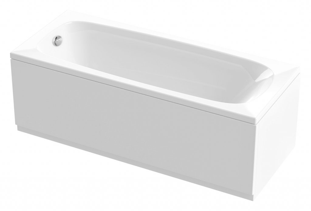 Приобрести cezares акриловая ванна eco 160x70см, eco-160-70-41-w37