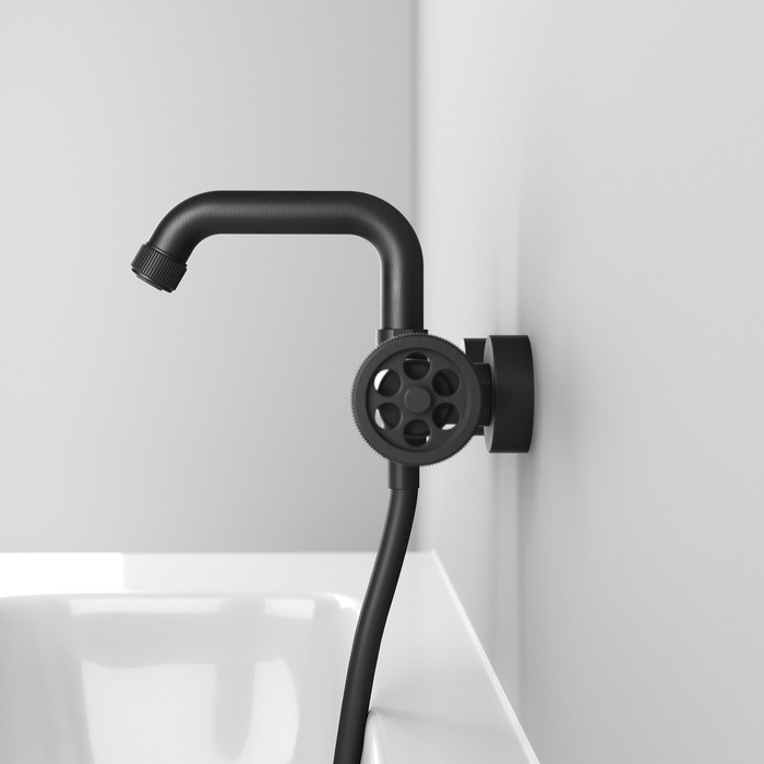 Приобрести iddis смеситель для ванны grange 290мм, графит gragmr2i02