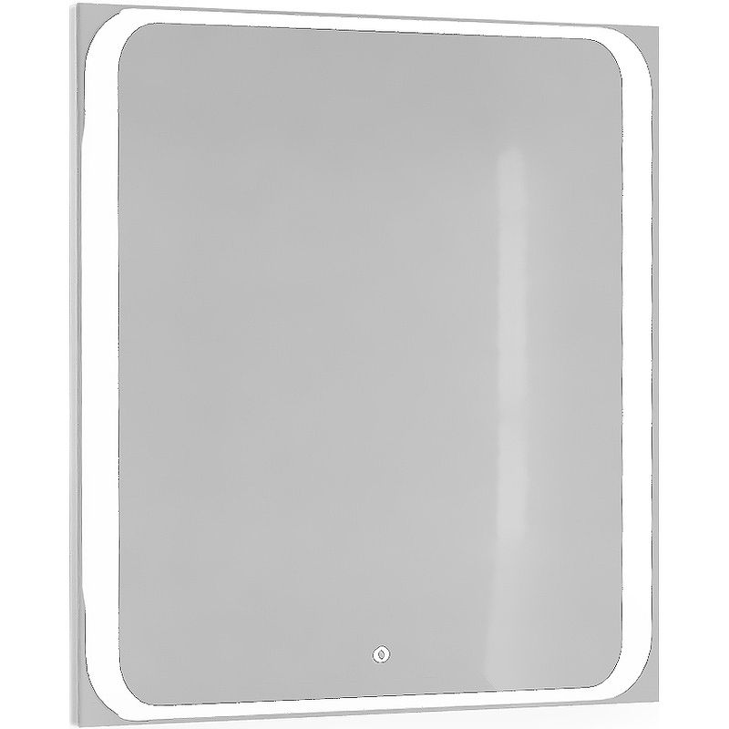 Приобрести jorno зеркало modul 80 см, с подсветкой, белое