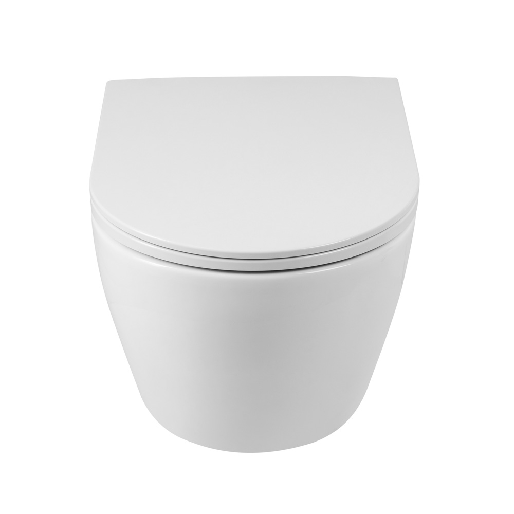 Приобрести belbagno унитаз безободковый подвесной sfera-r с сиденьем дюропласт, микролифт, белый bb046chr/bb902sc