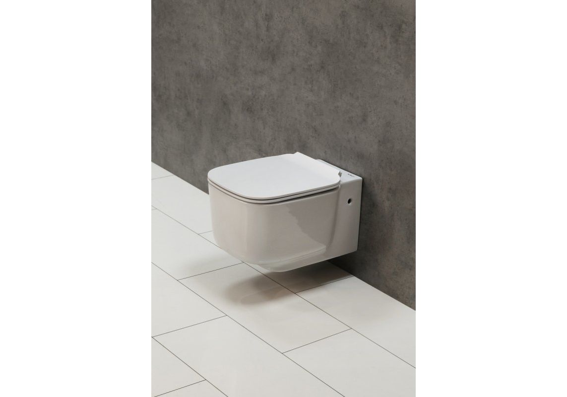 Приобрести унитаз подвесной безободковый belbagno vaso bb127ch