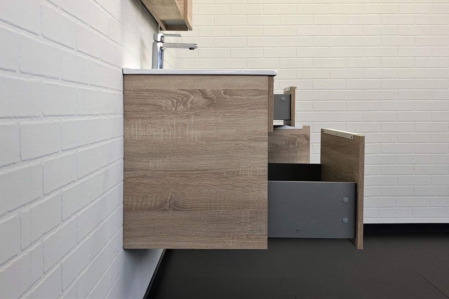 Приобрести сomforty тумба с раковиной варна-90 дуб сонома