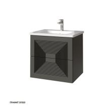 Caprigo Тумба с раковиной MODO Quarta 60 см, графит