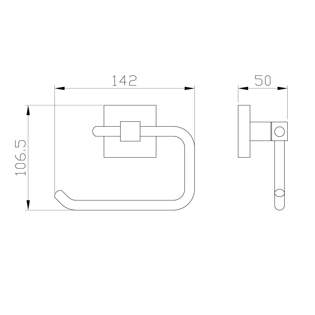 Приобрести держатель для туалетной бумаги без крышки wonzon & woghand polo, брашированный никель (ww-8916-bn)