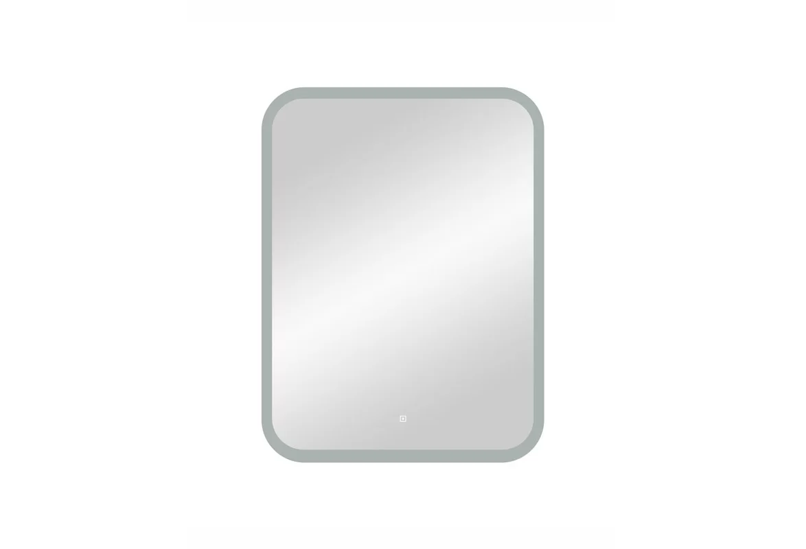 Приобрести continent зеркало с подсветкой glamour70х90 см, белое