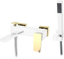 Boheme Смеситель для ванны Q, хром\золото 143-CRG.2