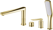 Boheme Смеситель для ванны Venturo, врезной, золото 380