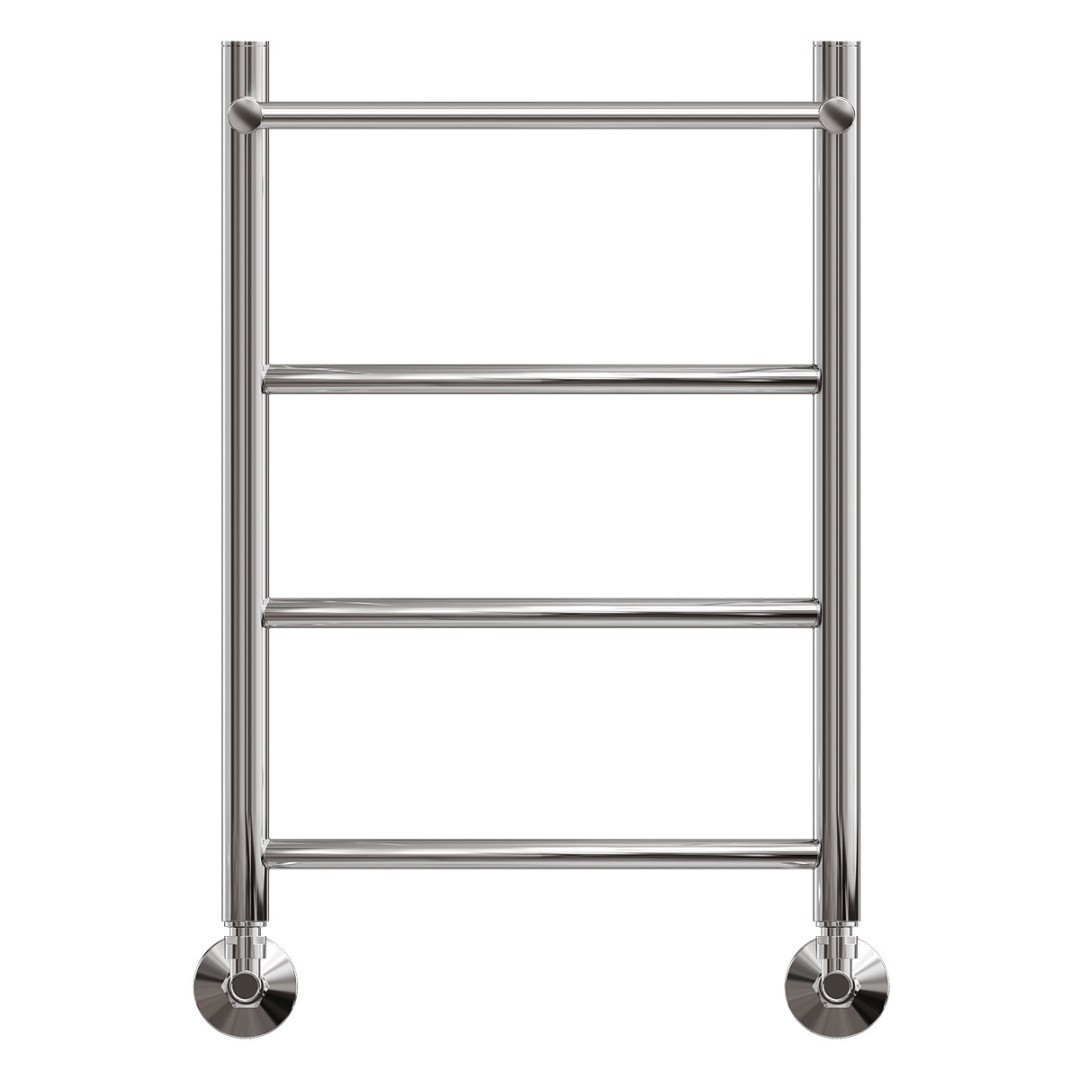 Приобрести полотенцесушитель водяной point 500х600 афина п3 с полкой, хром pn04156p