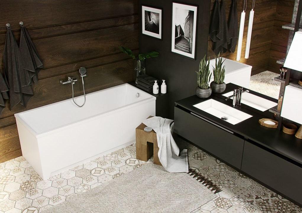 Приобрести акриловая ванна aquatek лайма 150х70 см