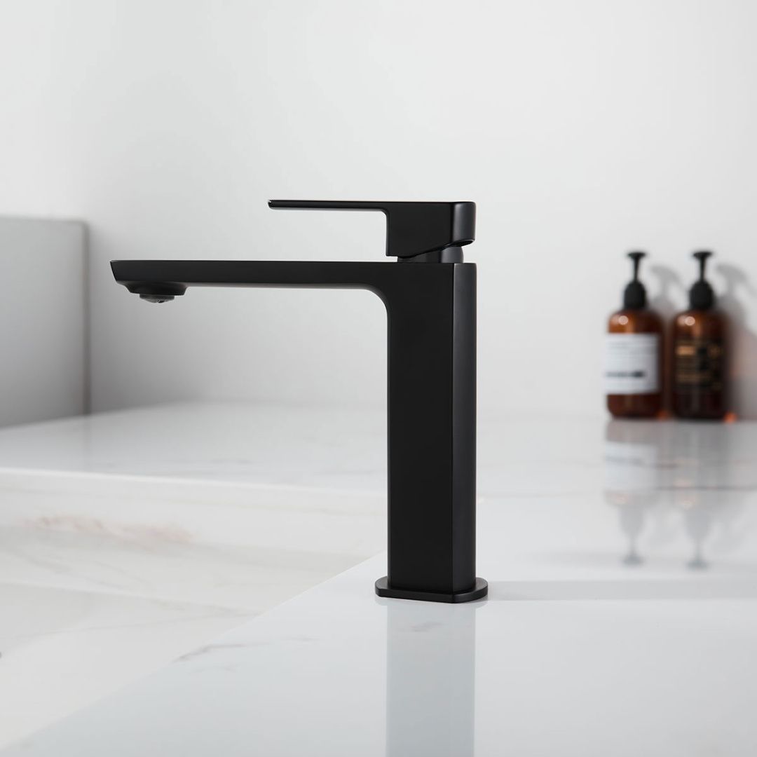 Приобрести vincea смеситель для раковины next, черный матовый vbf-1n1mb