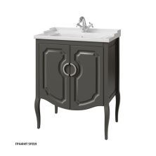 Caprigo Тумба с раковиной FIRENZE 70 см, графит