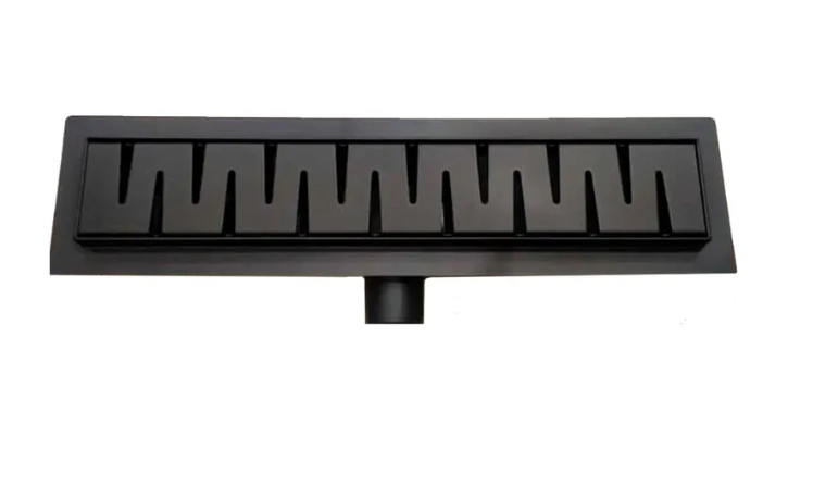 Приобрести трап tim bad464002bk 40 см, цвет черный, матовый