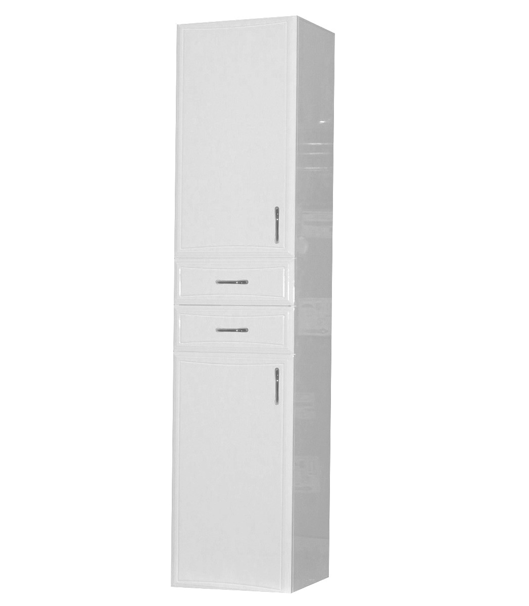 Приобрести loranto пенал коралл 40х197 см, левосторонний, белый cs00025620