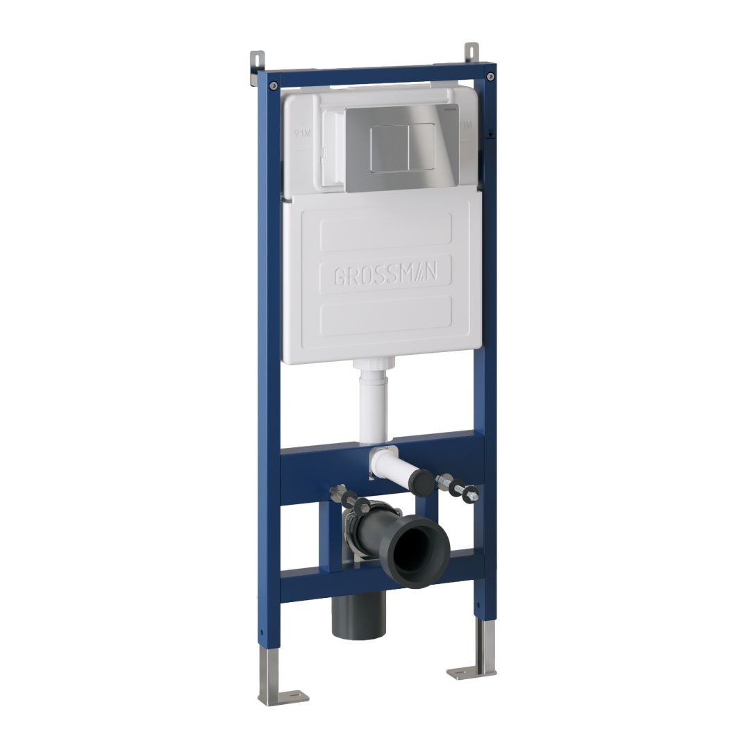 Приобрести grossman клавиша смыва classic, хром глянцевый 700.k31.04.10m.10m