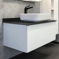 Приобрести сomforty тумба со столешницей и раковиной "милан-90" белый глянец с раковиной t-y9378