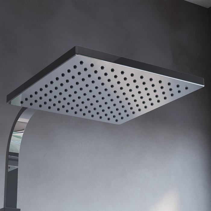 Приобрести iddis душевая система bild, квадратная d-254мм, хром bil1fsbi76