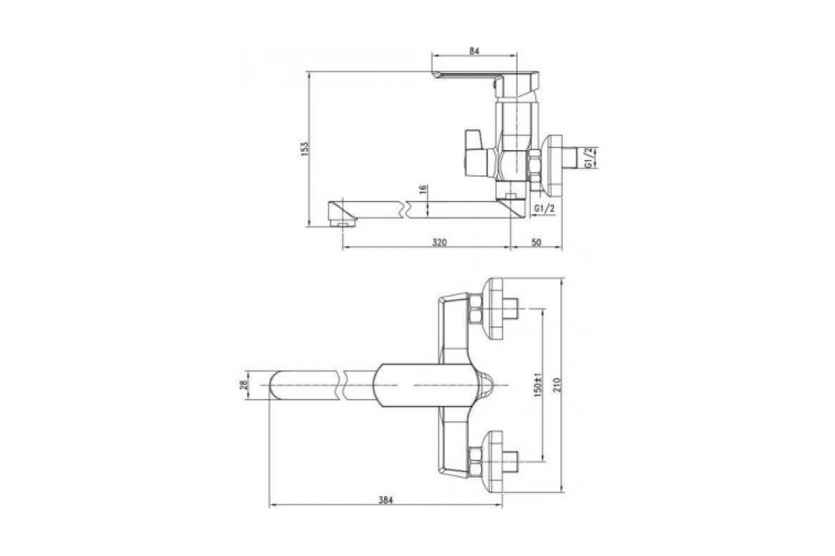 Приобрести aquanet смеситель для ванны cinetic af120-21с