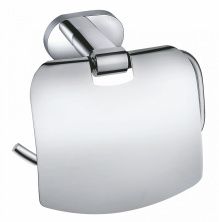 Держатель для туалетной бумаги с крышкой WONZON & WOGHAND FIRST, Хром (WW-8426)