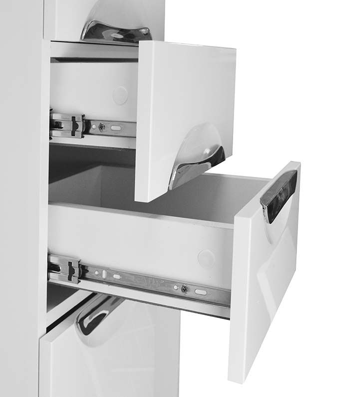 Приобрести loranto пенал стиль 52х197 см, с корзиной для белья, белый (cs00024679)