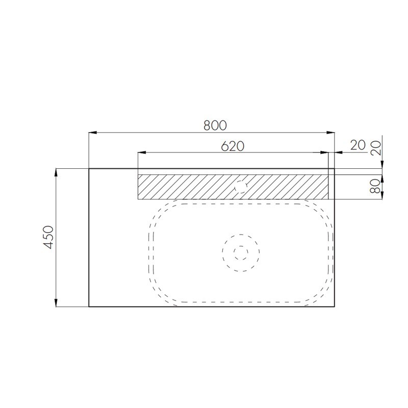Приобрести столешница акватон мишель, дуб эндгрейн 1a253103mix40 