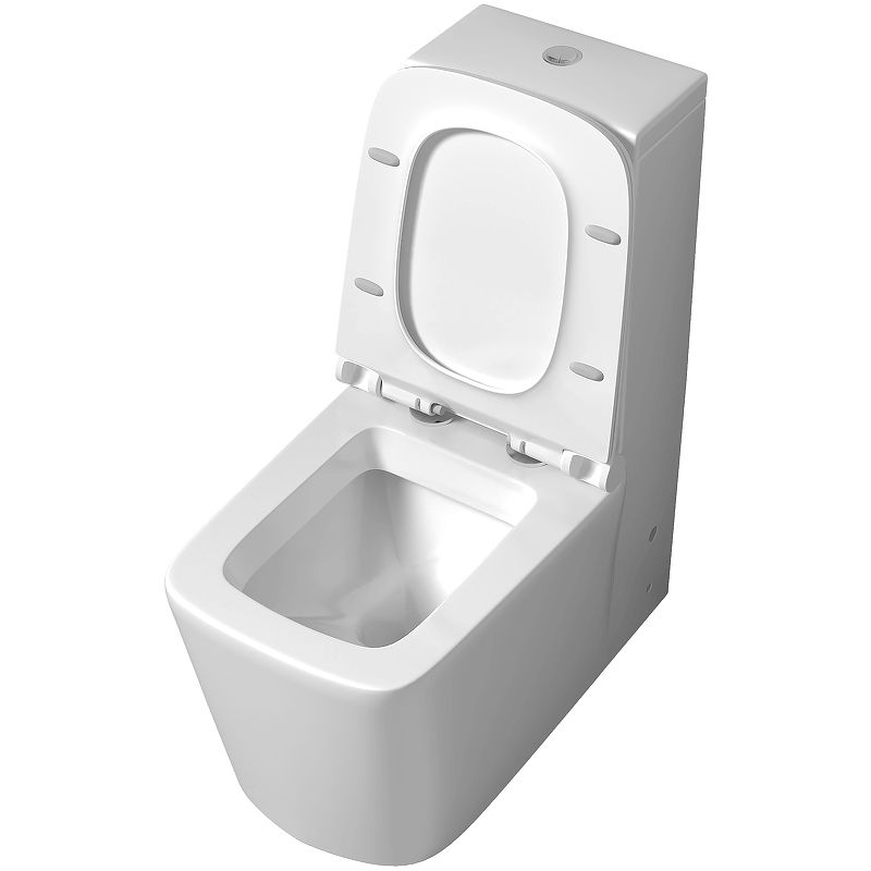 Приобрести grossman унитаз моноблок falcon с крышкой дюропласт, микролифт, белый gr-4400s