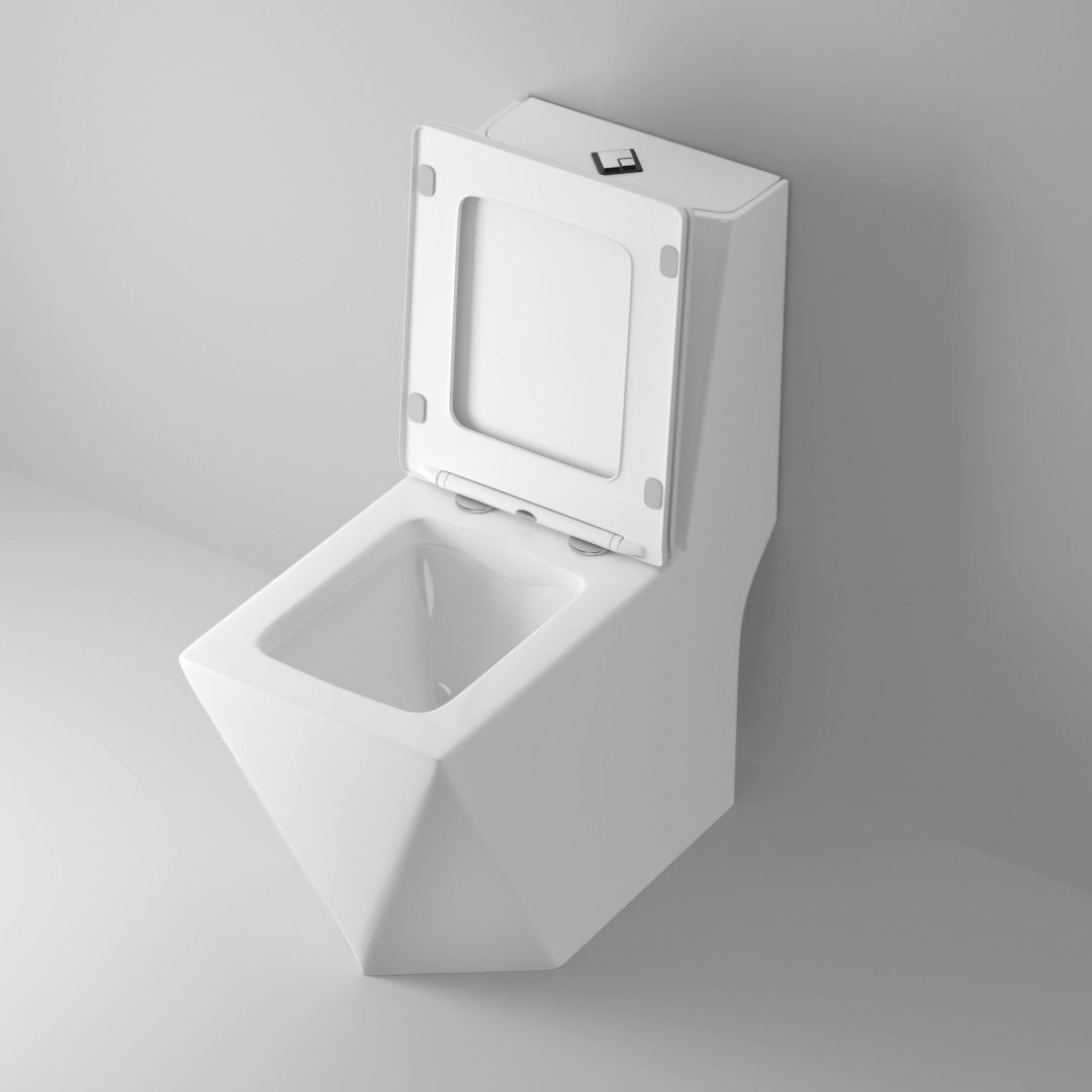 Приобрести grossman унитаз моноблок cristal с крышкой дюропласт, микролифт, белый gr-4491