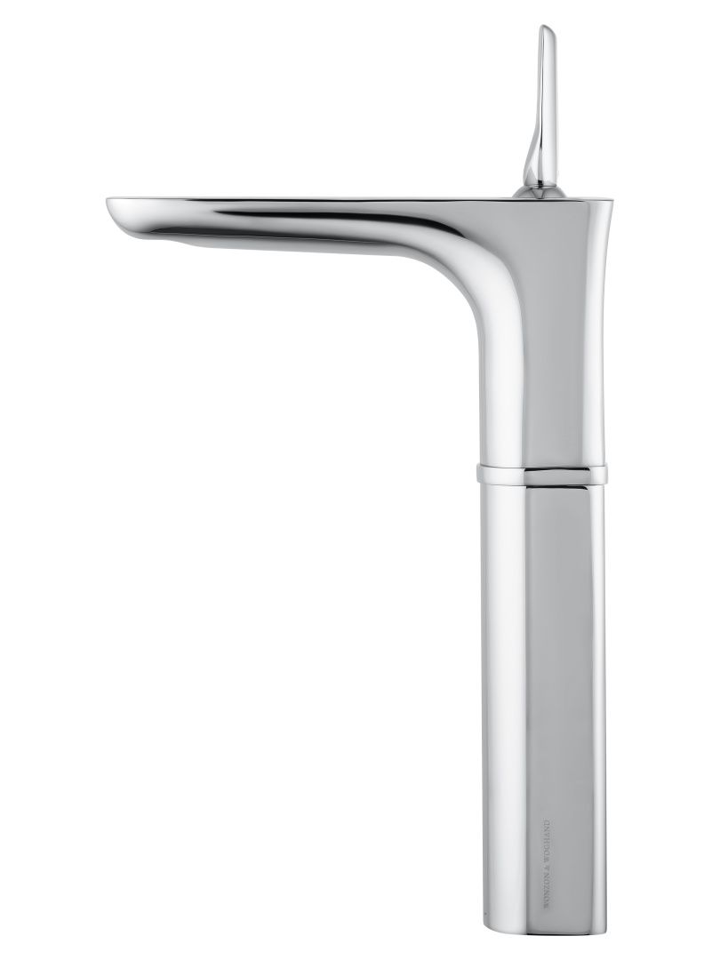 Приобрести смеситель для раковины высокий wonzon & woghand shark, хром (ww-48b1104-cr)