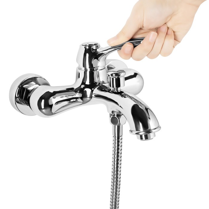 Приобрести iddis смеситель для ванны oldie 217мм, хром oldsb00i02