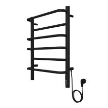 Terminus Полотенцесушитель Евромикс П6 45х60 см, электрический, черный матовый